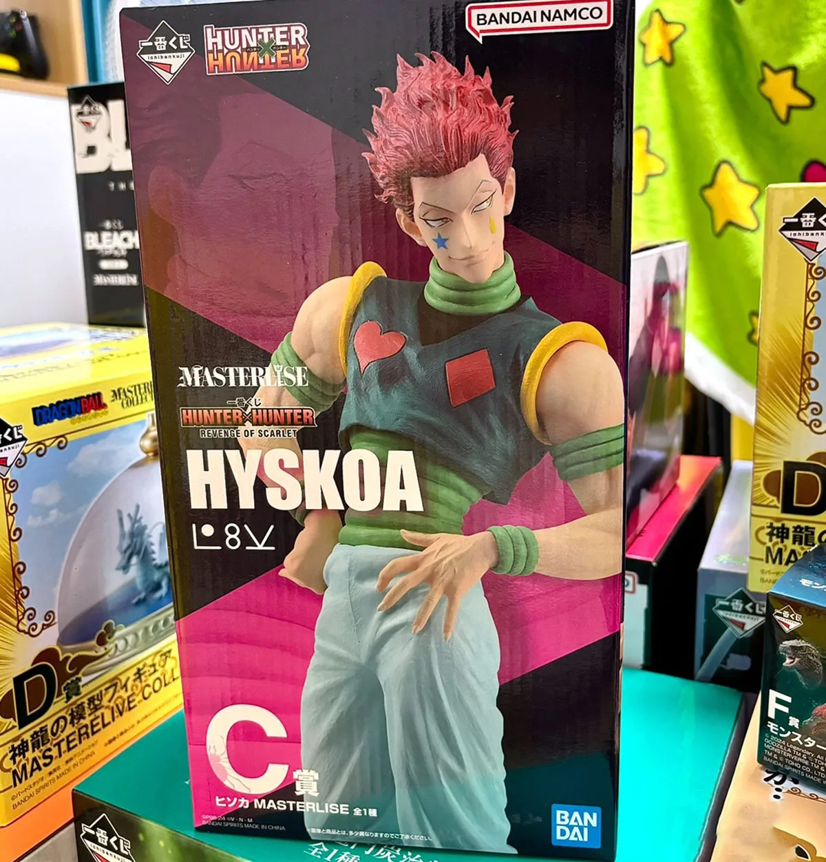 100% originale in magazzino Bandai Spirits Ichiban Kuji Hunter × Hunter Hisoka Morow Anime Figure Action Figure Collection Series