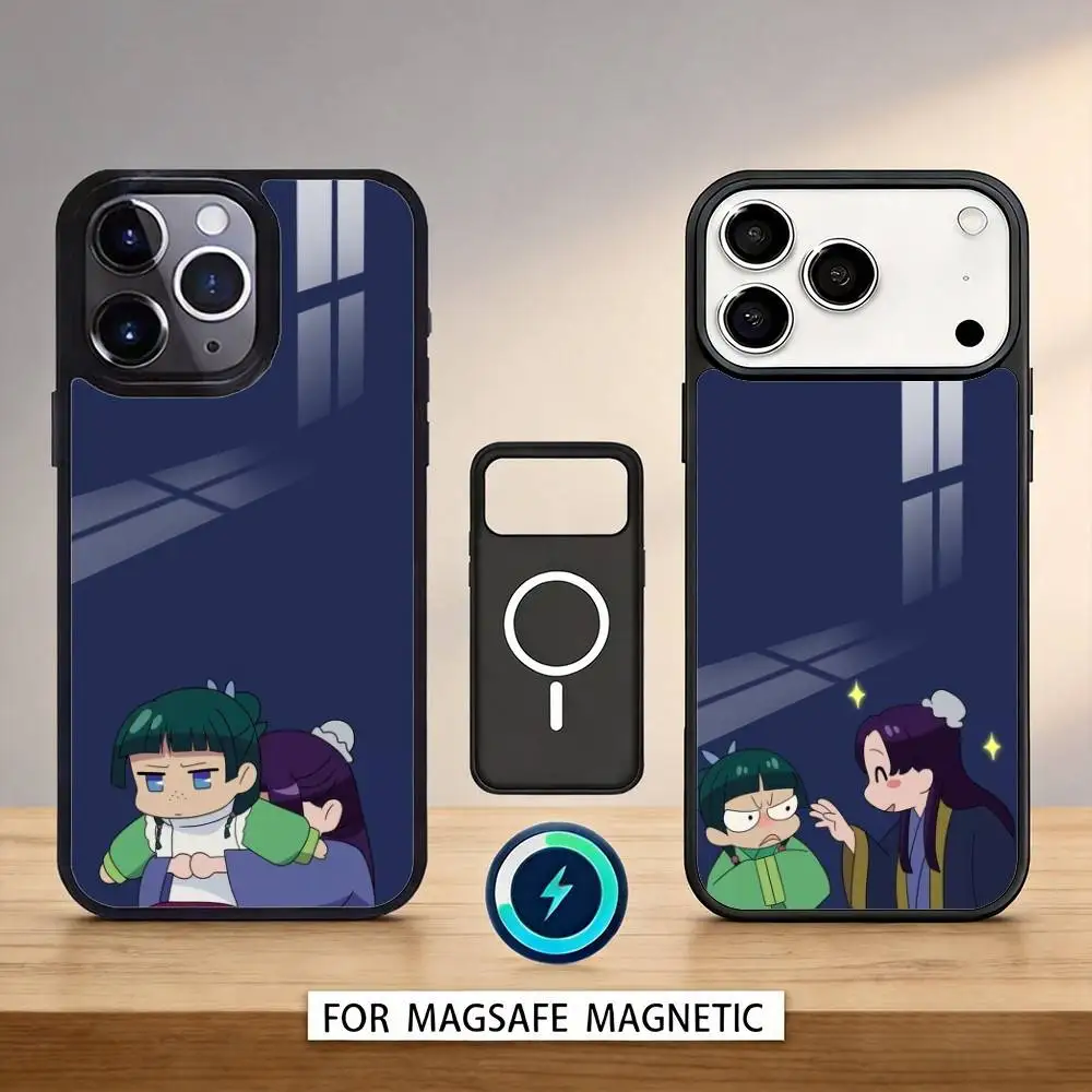 

Anime A-Apothecary Diaries Phone Case For iPhone 17,16,15,14,13,12,Pro,Max For Magsafe Magnetic Wireless Charging