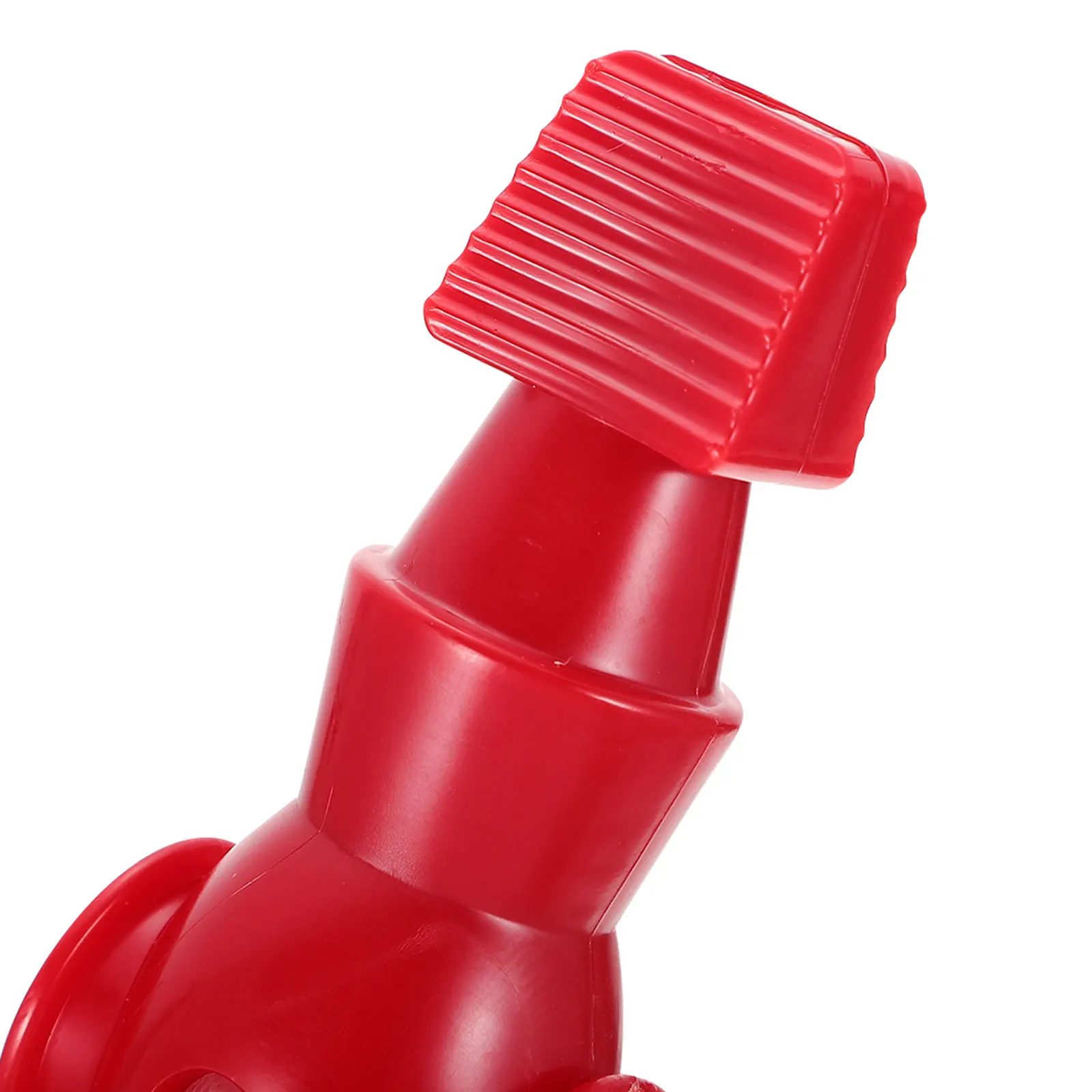 

4pcs Soccer Player Resin Durable Replacement for Table Football Game Red Bright Lightweight Waterproof Figurine Foosball