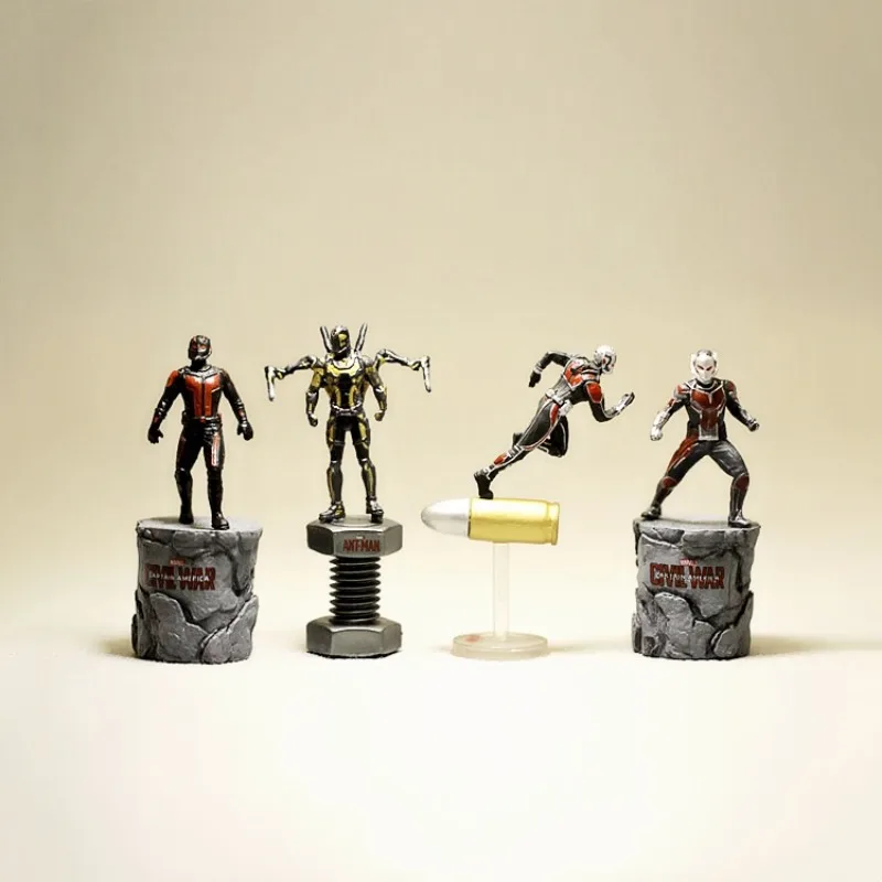 Ant-Man 3 Quantumania Wasp Civil War Stone Ant-Man Q Version Figure Creative Personality Cool Model Desktop Ornament Toy Gift