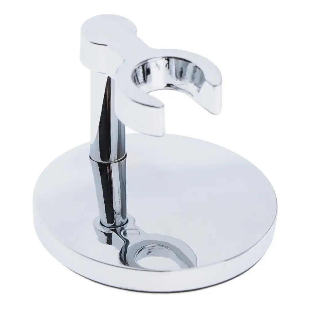 남성용 스테인레스 스틸 스탠드, 양면 면도기, 금속 거치대