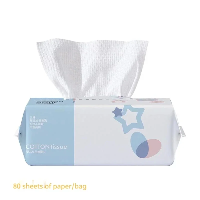 50/80pcs Disposable Face Towel Makeup Cotton Pads Nonwoven Facial Cleansing Cotton Tissue