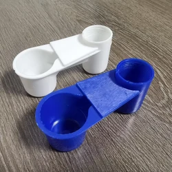 Pigeons Bird Drinker Feeder Fit for Soda Pop Water Bottle Cup for Chicken Birds Feeder Trough Animal Feeding Accessories
