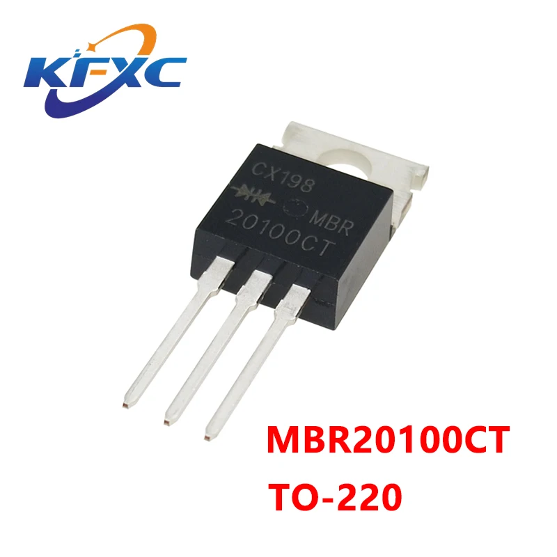 

10pcs MBR20100CT MBR20100 MBR20100C SSchottky & Rectifiers 20A 100V TO-220 new original