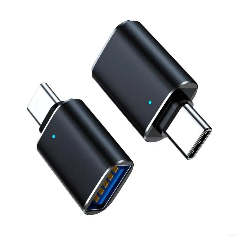 270B 2PCS USB C إلى محول USB USB OTG متوافق مع الهواتف الذكية من النوع C التواصل بسلاسة مع الأجهزة المختلفة