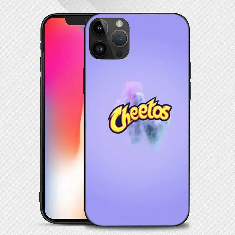 Hot C-Cheetos Phone Case For iphone 14 13 12 11 Pro Max Mini X 7 8 Soft Case