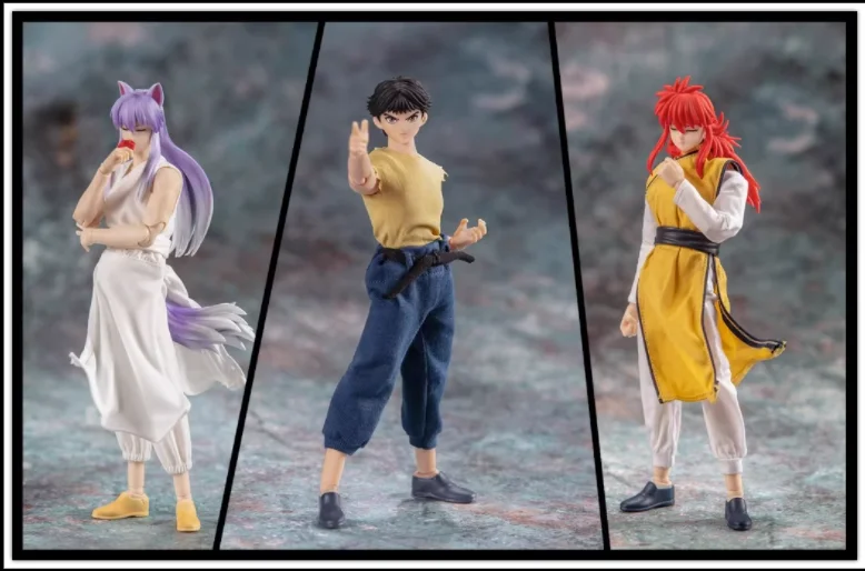 Gt Dasin Model Toys Yuyu Hakusho Demon Fox Youko Kurama Yuusuke Urameshi 1/12 Scale Pvc Action Figures Great Toy Figura