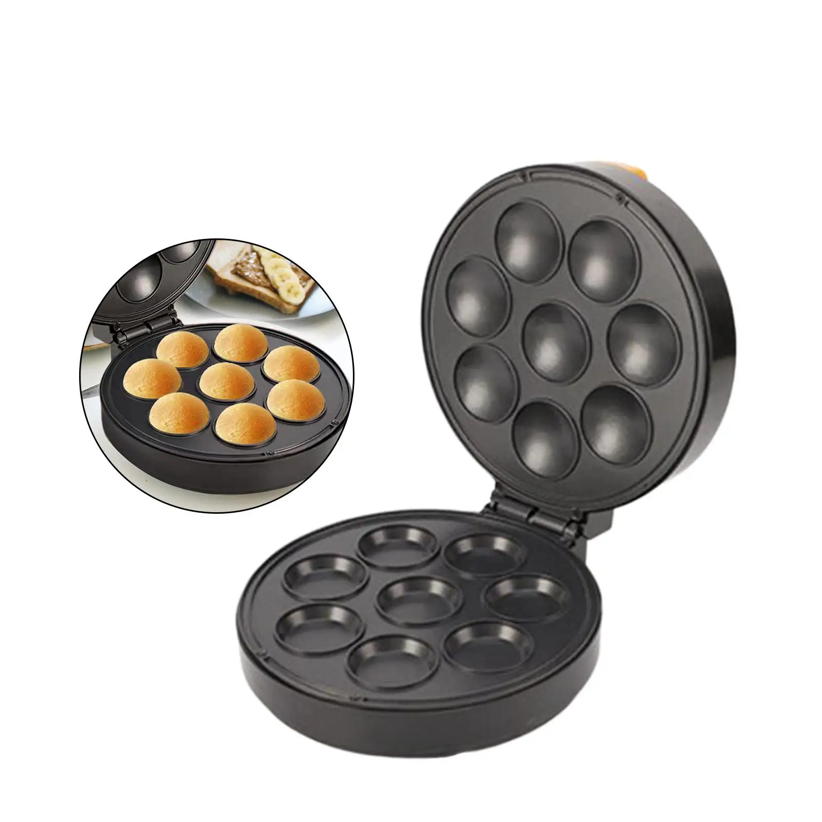 

Donut Maker 8 Section Nonstick EU Adapter for Oatmeal Chocolate Chip Donut