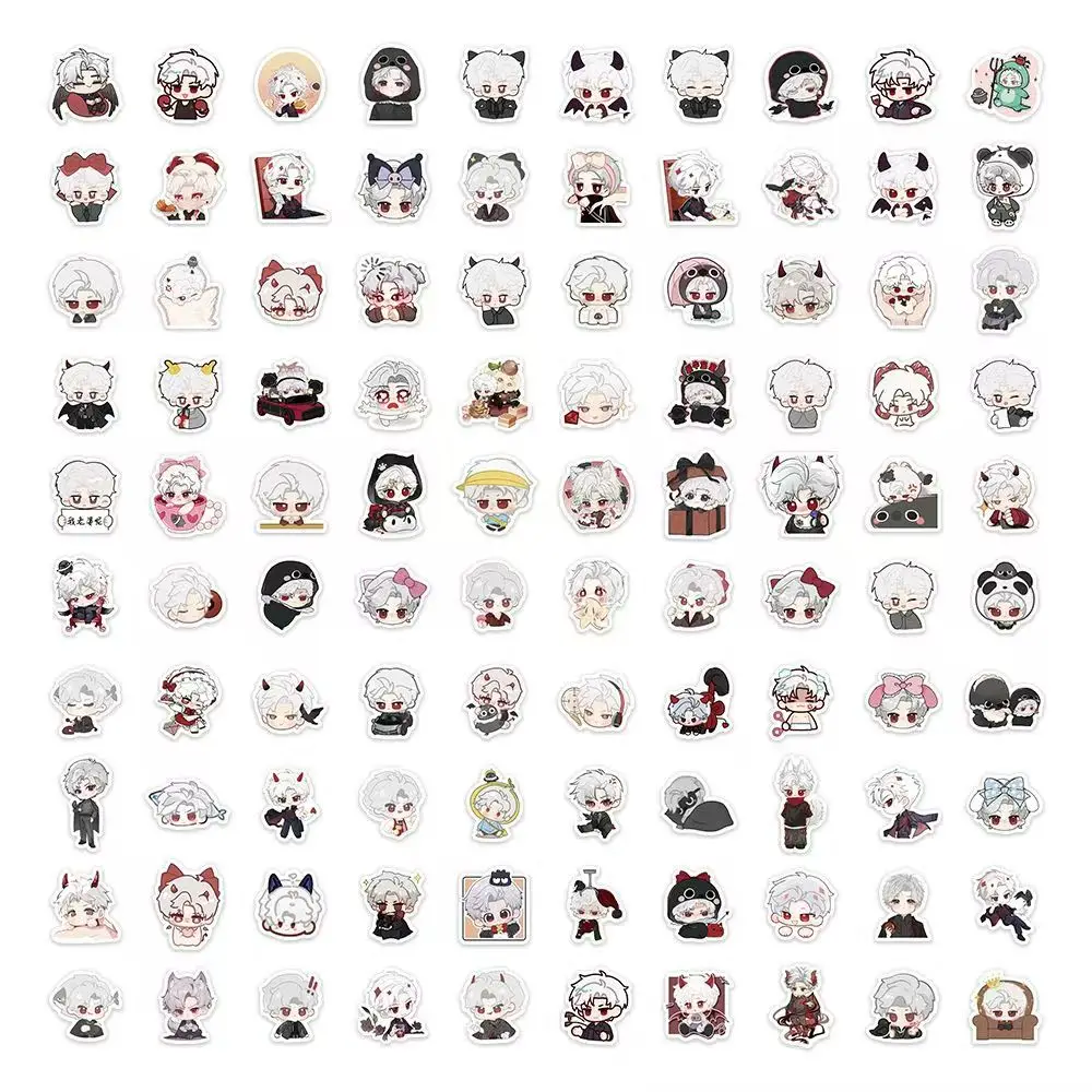 100Pcs/Pack New Game Cartoon Love and Deepspace Graffiti Stickers Sylus Qin Che Cool DIY Suitcase Guitar Car Laptop Sticker