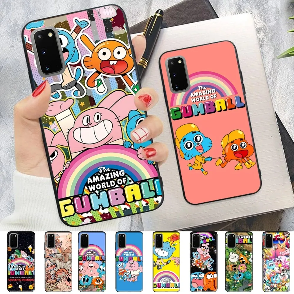 The Amazing World Of G-Gumball Phone Case For Samsung S 9 10 20 21 22 23 30 23 24 Plus Lite Ultra FE S10lite Fundas