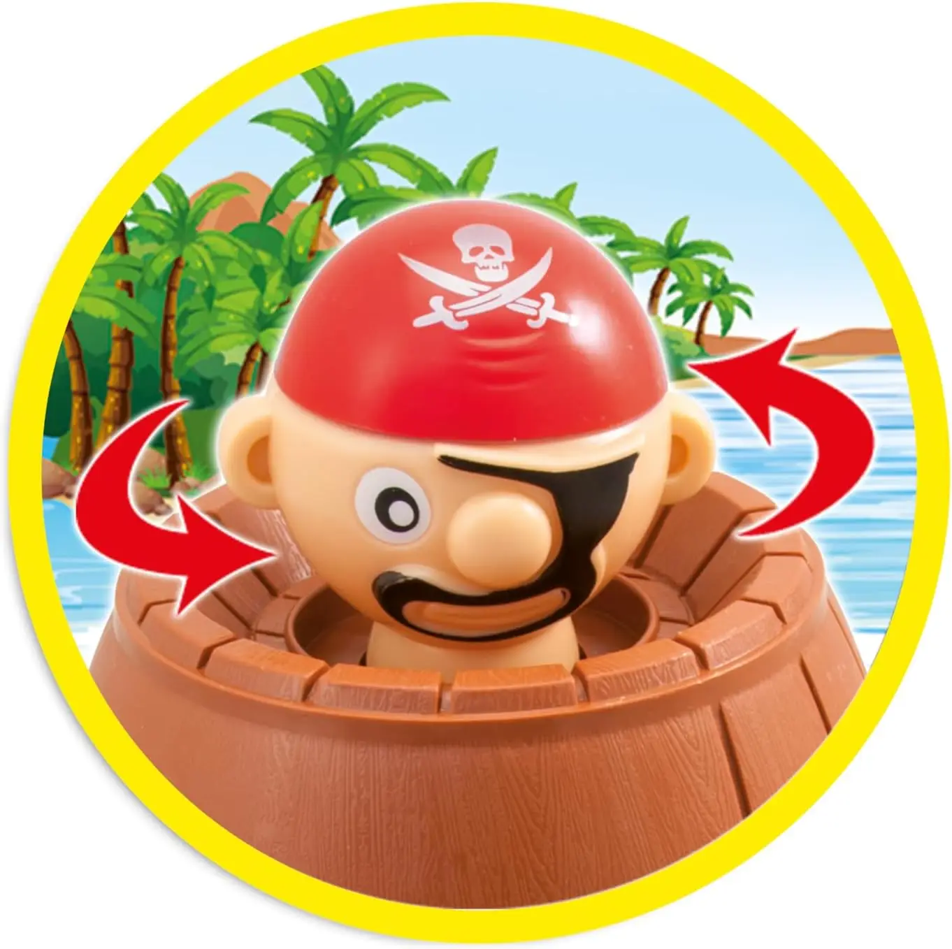 

Pirate Barrel Toys Lucky Game Jumping Pirates Bucket Sword Stab Pop Up Tricky Toy Family Jokes For Child Kid Gift