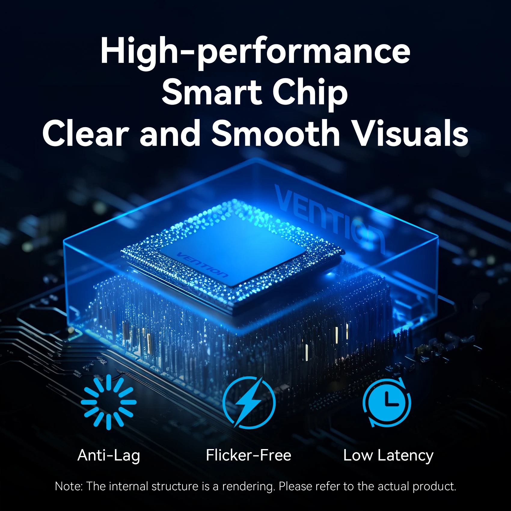 Vention Transmitter USB-C to HDMI Wireless Receiver Adapter 5GHz 4K 60W PD Type C Adapter for iPhone 50M for TV Monitor Laptop