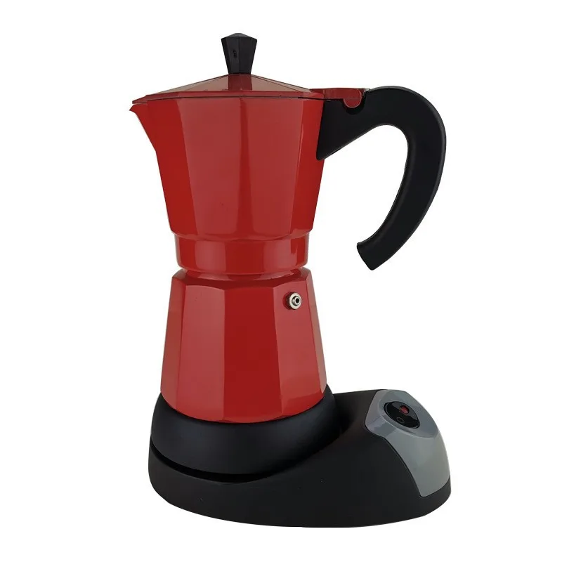 

Портативная итальянская алюминиевая кофеварка Espro (Moka Pot) для концентрированного кофе, 220В, европейская вилка