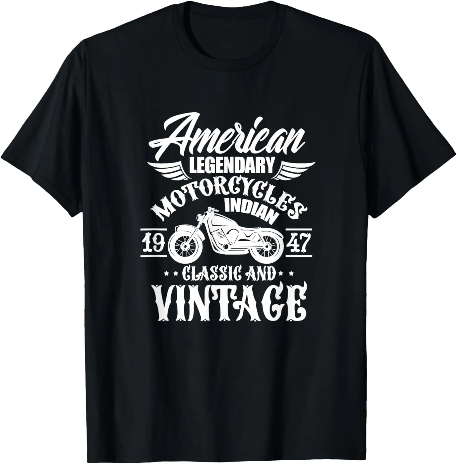 

American Legendary Motorcycles Indian 1947 T-Shirt Motorcycle