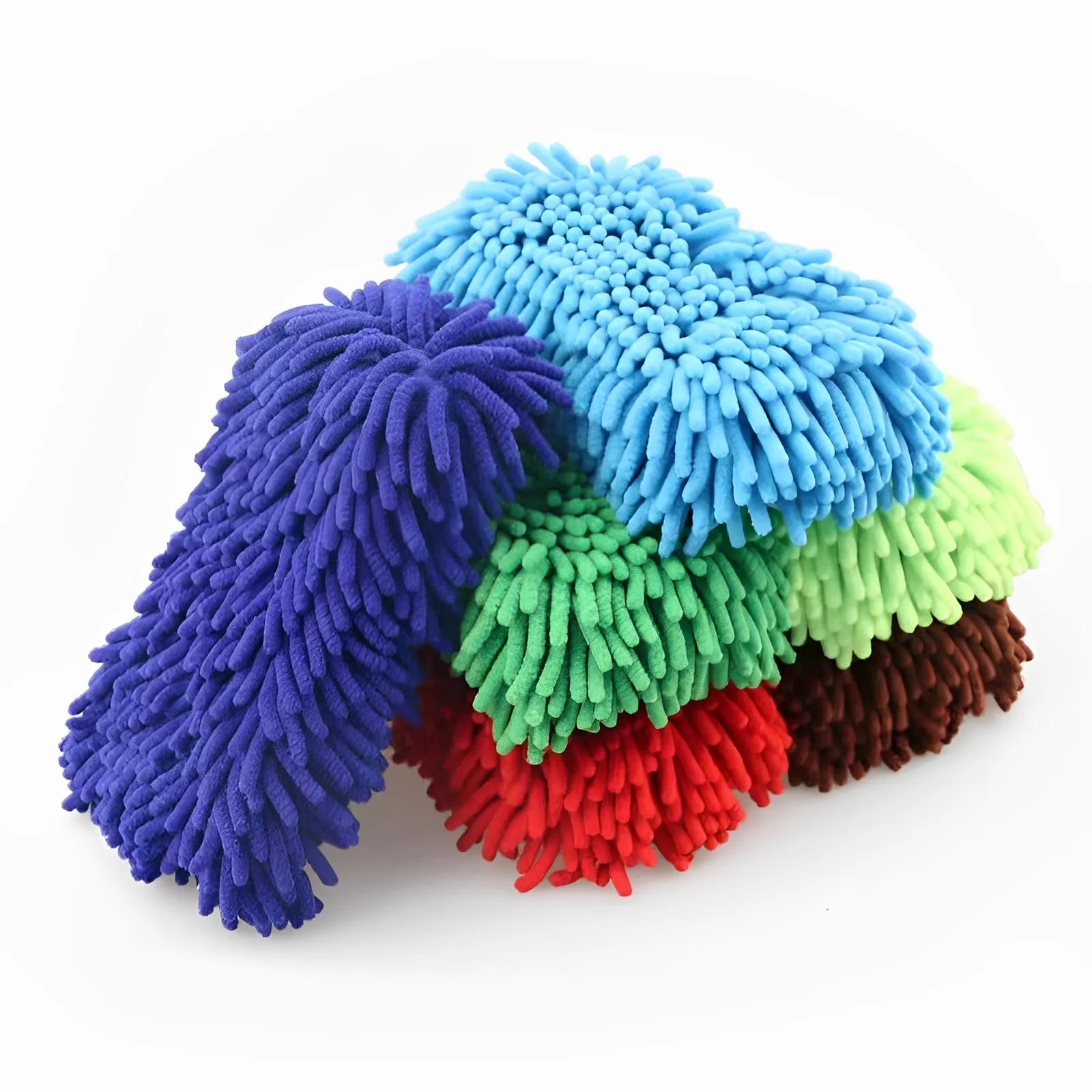 2Pcs Coral Car Washer Gloves Car Cleaning Sponge Care Detailing Brushes Auto Gloves Styling Car Cleaning Tools Auto Accessories