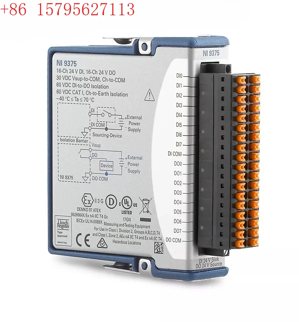 

US NI 9205 Analog Input Module 779519-01 Spring Terminals