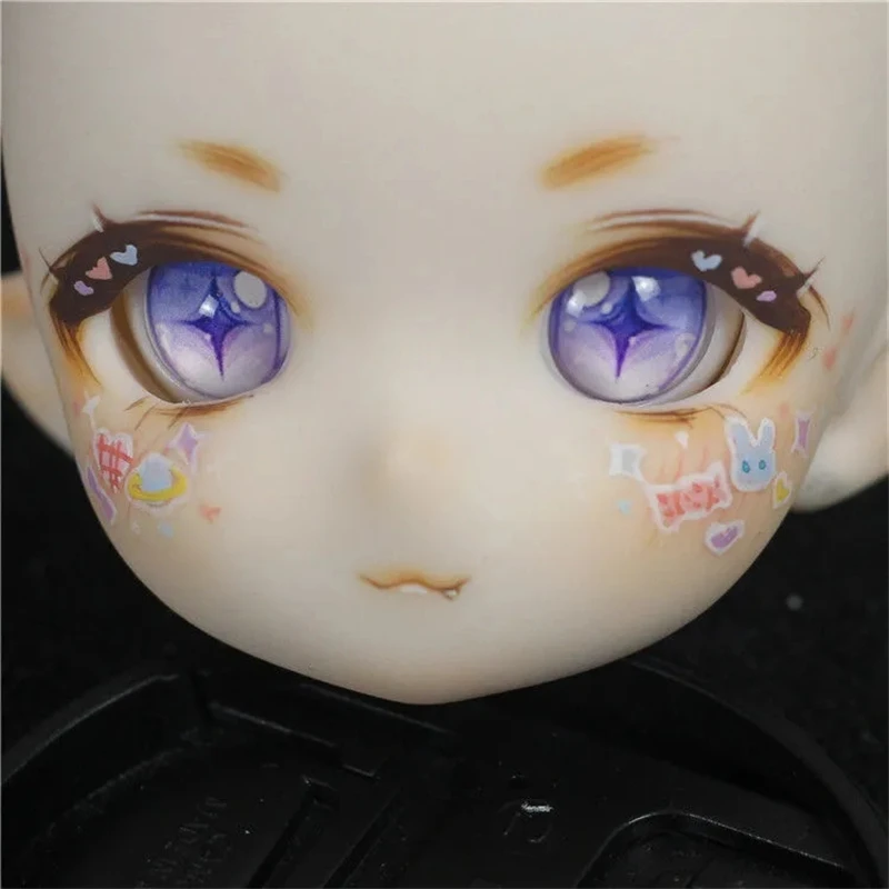 Bjd-目の形をしたアクリル製の人形,8mm-26mm,かわいいグラデーション,1/8 1/6 1/4,1/3 sd,アクセサリー,8mm-26mm