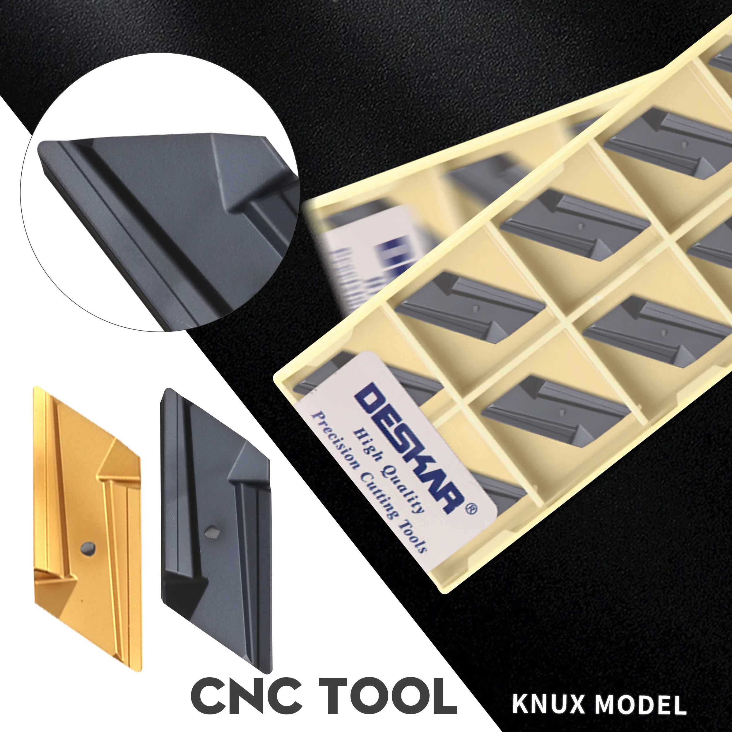 

KNUX160405R-11 LF6018 KNUX160405R-11 LF6028 Milling Inserts Carbide Alloy CNC Lathe Turning Inserts High-Quality Milling Cutter