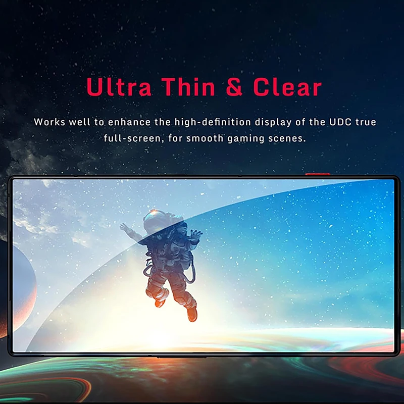 Full Gule Tempered Glass for ZTE nubia Red Magic 9 Pro 9 Pro+ Screen Protector Glass Red Magic 9s Pro 9s Pro+ Protective Glass - náhled 5