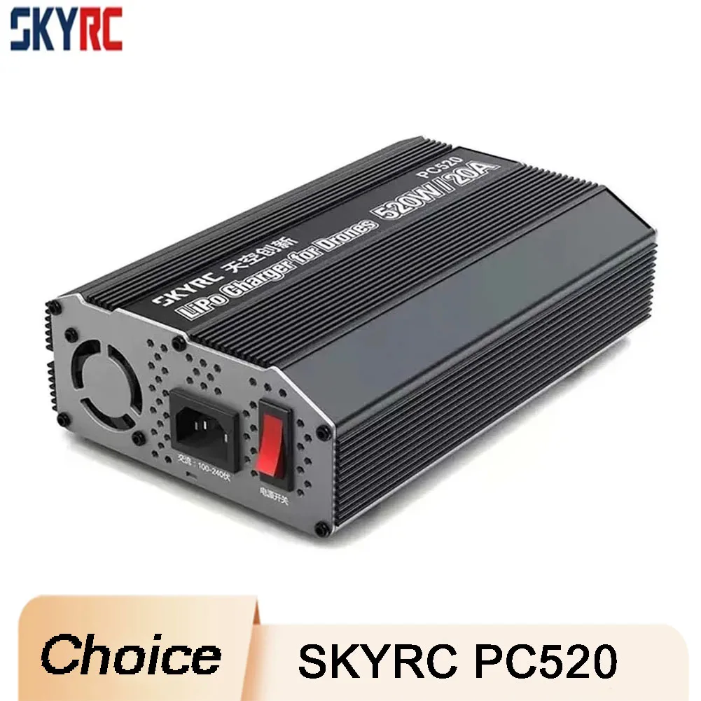 

Зарядное устройство SKYRC PC520 Li-Po — 6S, 20A, совместимое с аккумуляторами емкостью 10000–2000 мАч, для сельскохозяйственных БПЛА, мощный литиевый аккумулятор