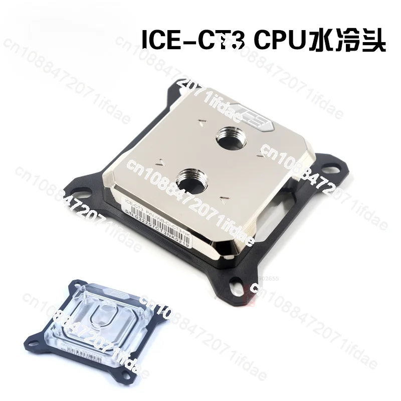 

ICE-CT3 CPU water cooling head 0.3 micro channel support LGA1700/AMD /AM5