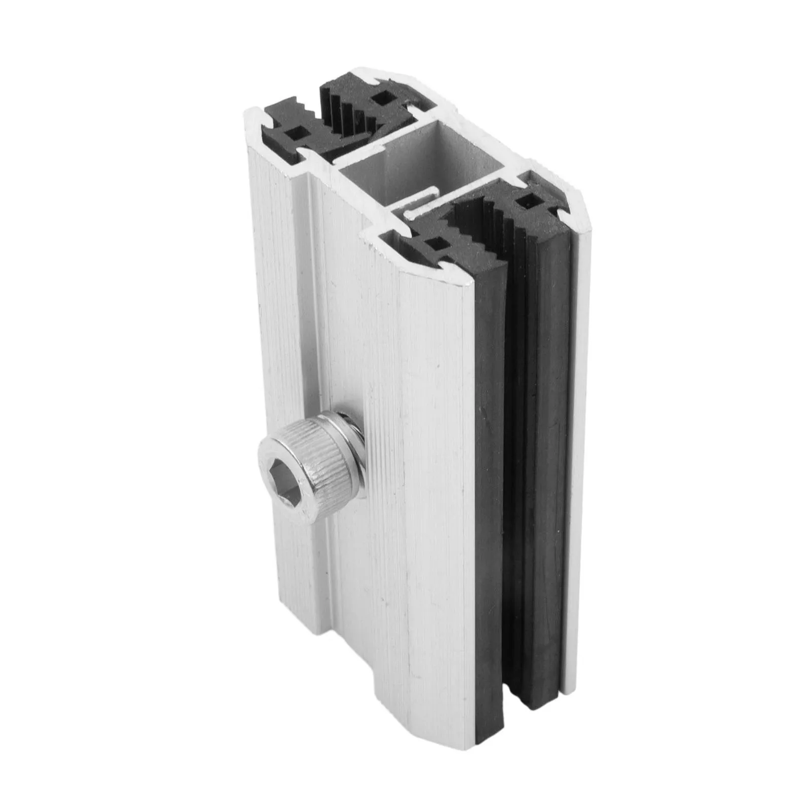 Solar Panel Film Middle Clamp 80*46*28.6mm Aluminum Alloy Resistance Easy To Install Light Weight Saving Time Solar