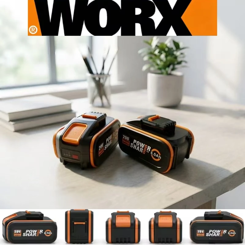 

Favorable Price WORX V20 Battery Pack Strong Endurance Anti-ageing Safe Battery Perfect Replacement For Worx V20 Tool Batteries