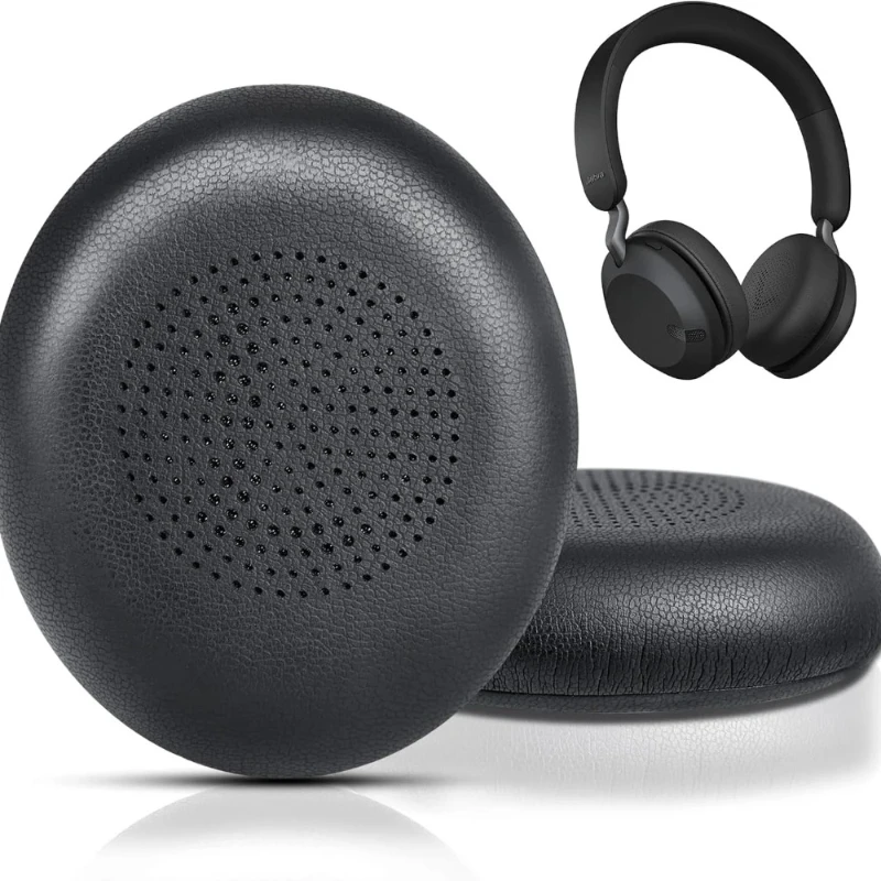 Coussinets de remplacement pour casque sans fil supra-auriculaire Jabra Evolve2 65 (Evolve 2 65MS 65UC MS UC)/Evolve2 40 (40UC 40MS USB)/Elite 45h