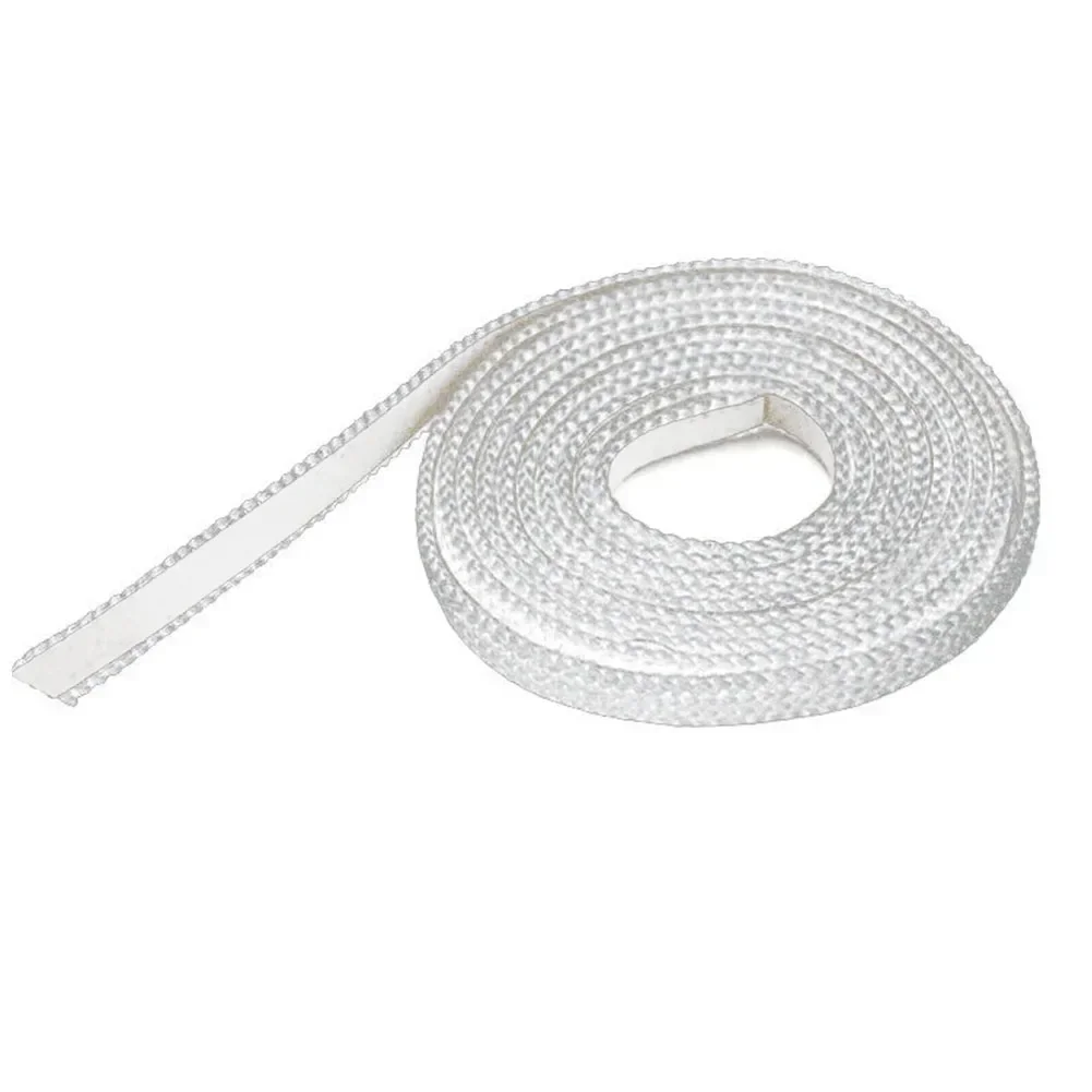 

1 Pc Self-adhesive Glass Seal Pellet Stove Heating Gasket With Self-adhesive Oven Door Seal Flat Rope 15x3mm 200 250 300 400cm