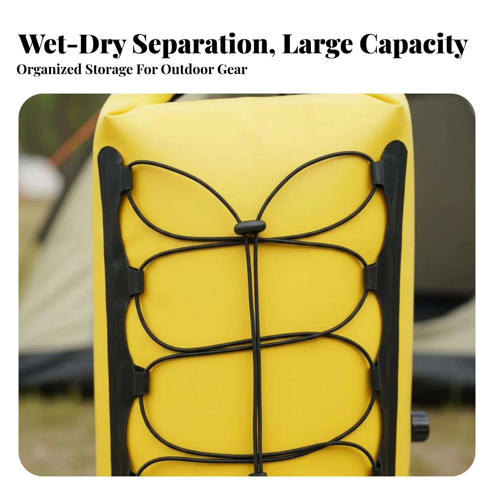 

Waterproof Chiller Backpack Watertight Insulated Dry Bag Backpack Insulated Dry Bag External Bungee Cord Roll Top Soft Chiller