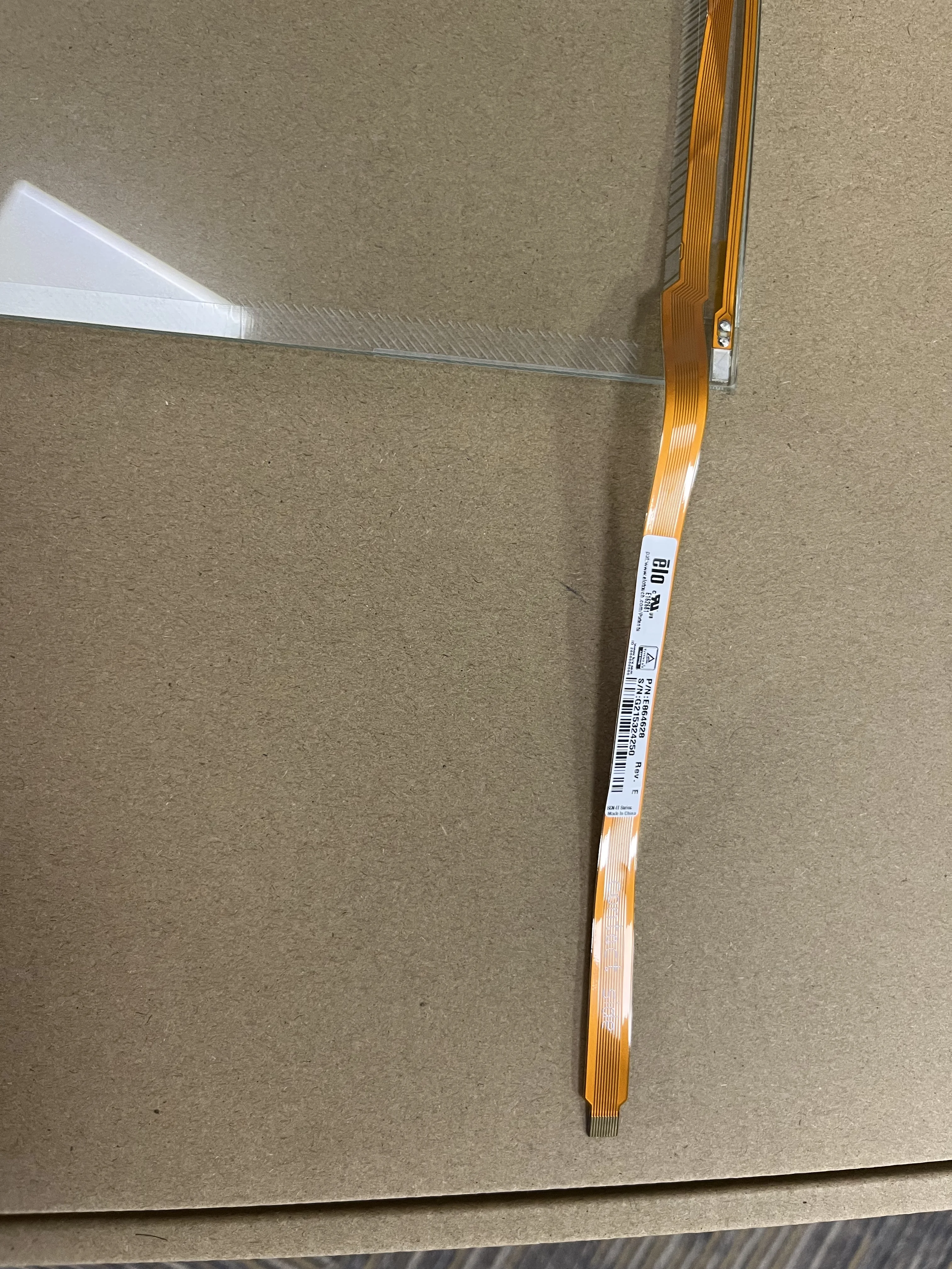 1PCS NEW For ELO SCN-IT-SFP15.0-D97-J03-R (E864628) Touch Screen Glass