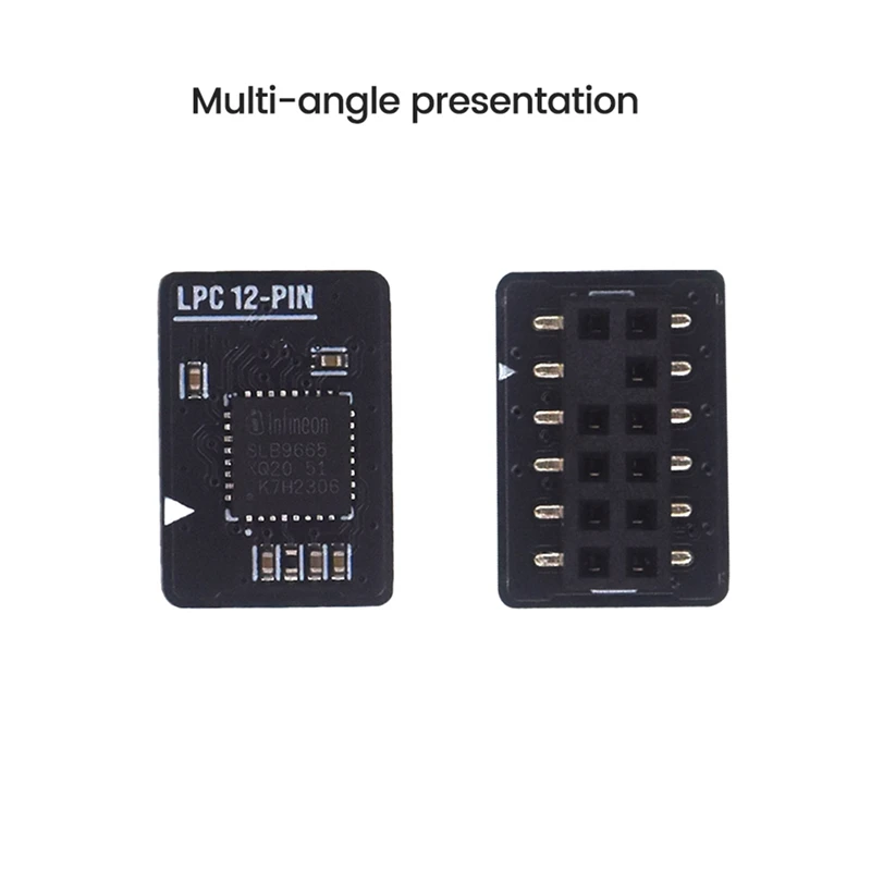 ABDJ-TPM 2.0 وحدة TPM 2.0 وحدة الأمن LPC 12-PIN لوحدة أمان التشفير GIGABYTE TPM 2.0 لوحة وحدة