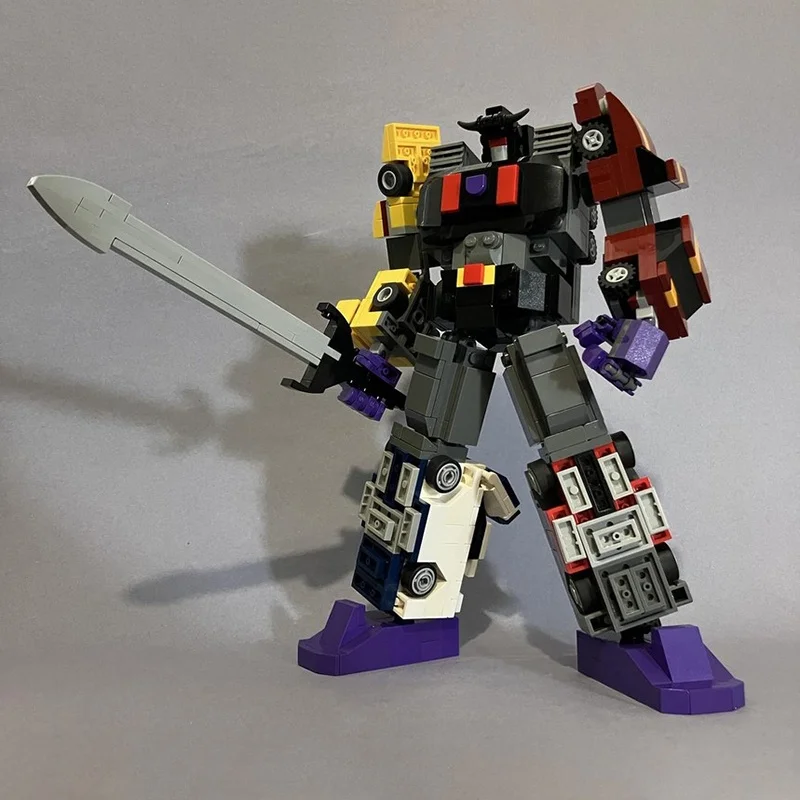 653 قطعة MOC TF Menasor نموذج اللبنات العمارة تجميع لتقوم بها بنفسك لعبة فكرة إبداعية التعليم هدايا عيد الميلاد الطوب الاطفال #3