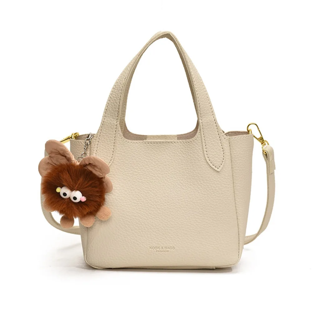 2026 كوريا Ins المتقدمة حقيبة يد عادية موضة دلو حقيبة أنثى بسيطة حقيبة كتف جوكر