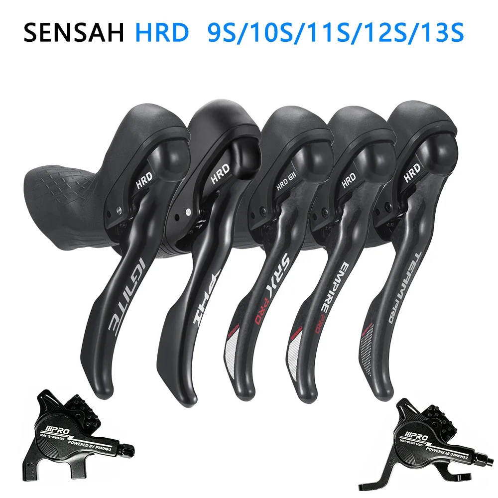 SENSAH Road Bike hydraulic HRD  shifter R/L 2X9S/2X10S/1X11S/2X11S/1X12S/2X12S/1X13S