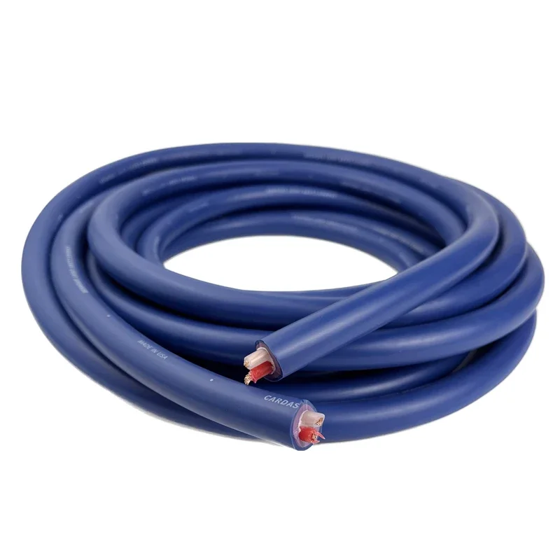 كابل مكبر صوت عالي الجودة من Cardas ذو ضوء شفاف، سلك مكبر صوت HiFi من النحاس النقي للغاية