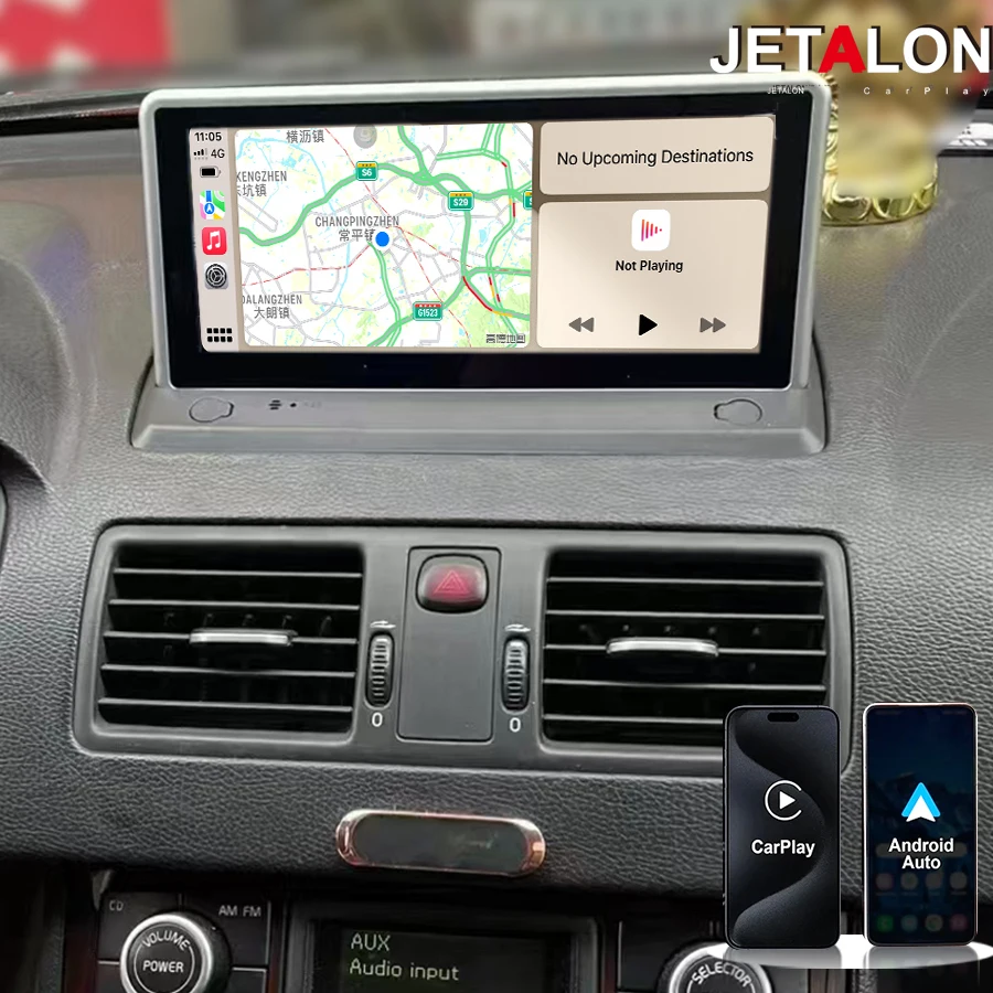 

8.8Inch Car Radio Android 15 For Volvo XC90 2004-2014 Multimedia Video Stereo Player Wireless Carplay GPS Navigation WiFi 4G
