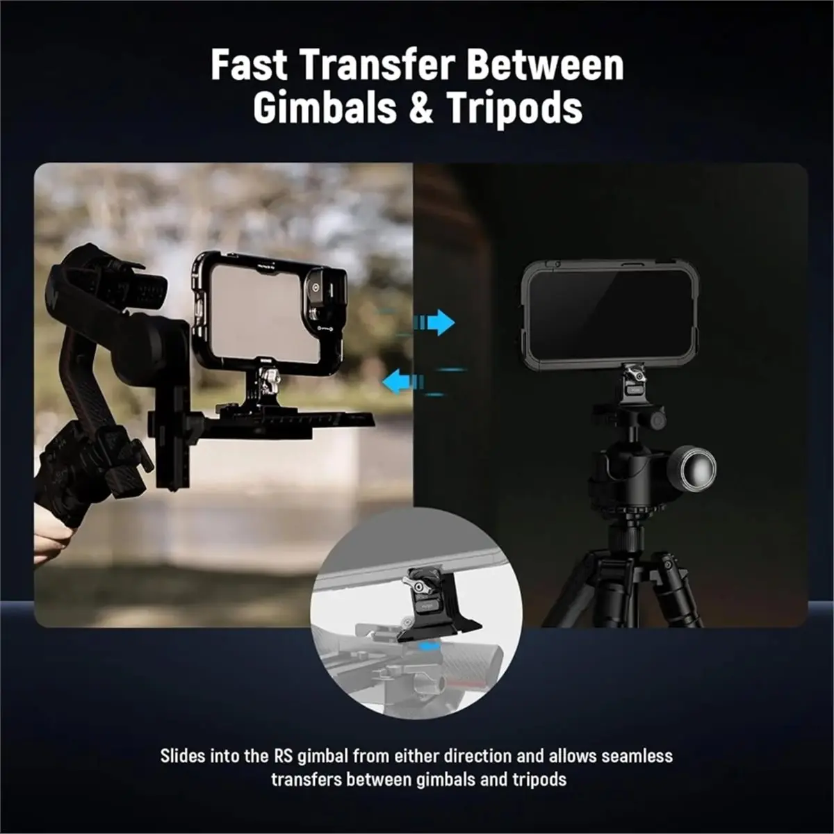 Promotion Phone Tripod Mount Clip with 1/4