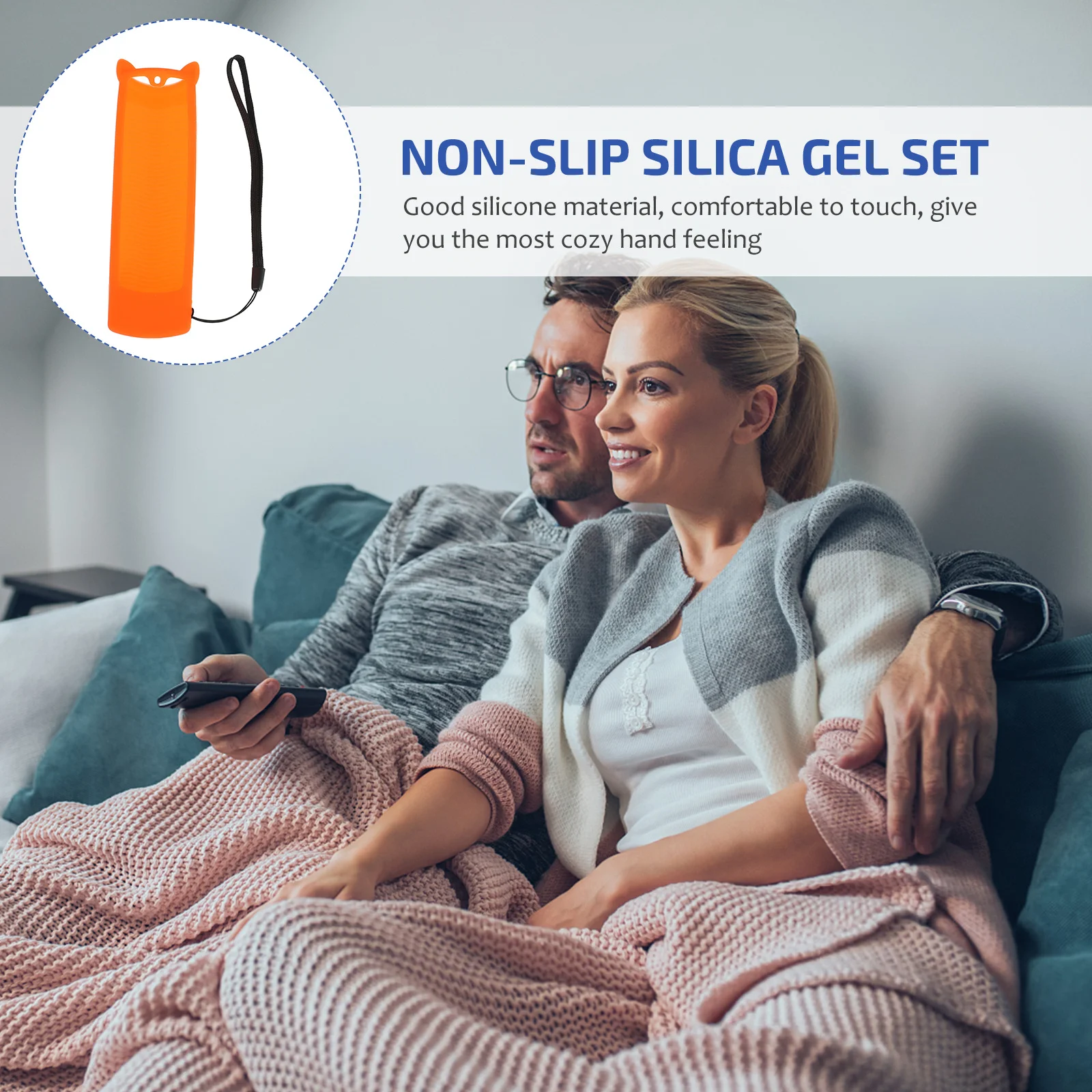 

Washable Silicone Cover Case For Voice Remote 3Rd Gen Anti Skid Dustproof Shockproof Protection Bright Color Comfort Touch