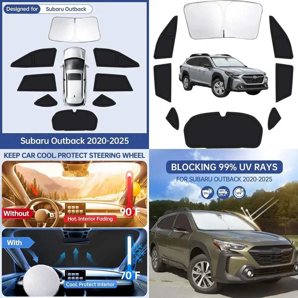 

Универсальные солнцезащитные шторки для окон автомобиля для моделей 2020-2025 годов, полный комплект для конфиденциальности и защиты от УФ-излучения