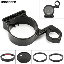 Motorcycle Side Speedometer Relocation Bracket Mount 39mm For Harley Sportster 883 1200 XL 93-15 Dyna Low Rider Street Bob 93-05