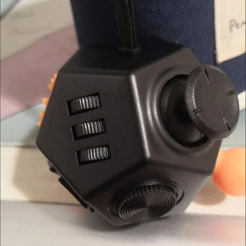 

Amazing 12-Side Fidget Spinner! Creative Stress Reliever for ADHD/Autism Anxiety Relief in Kids & Adults