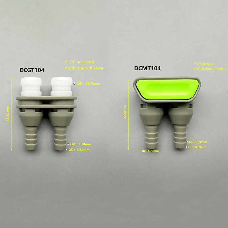 Imagem -06 - Plástico Quick Plug Barb Joint Injeção de Água Joint Beauty Instrument Joint Pode Ser Conectado ao Tubo Duplo tipo Cpc 4