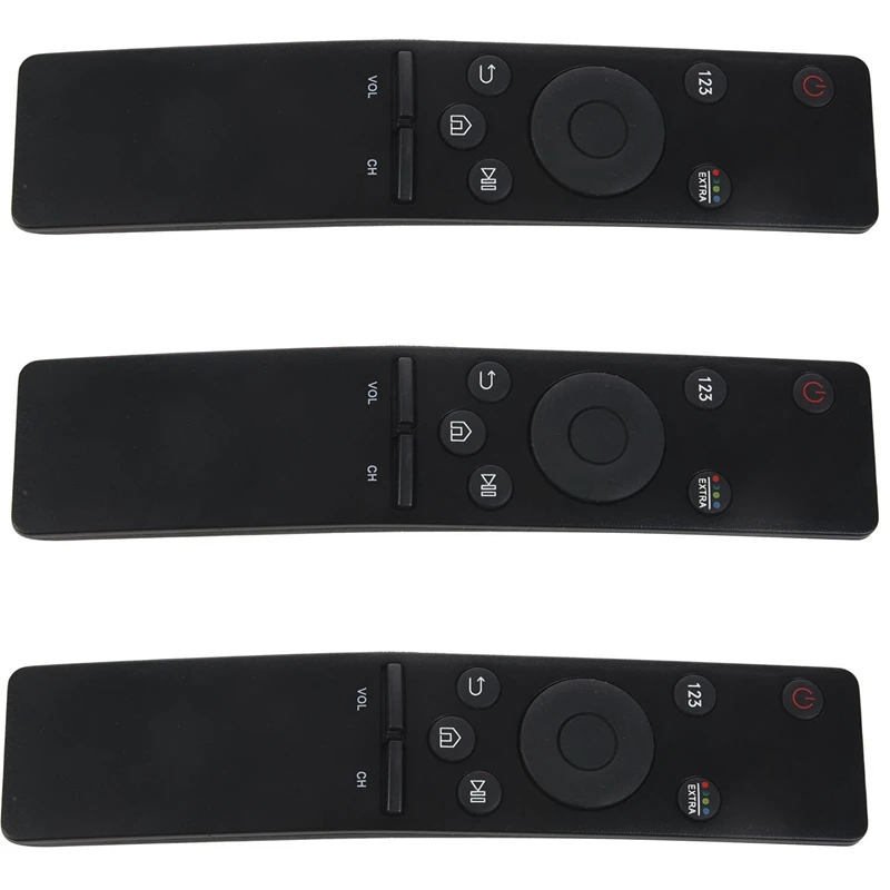 3х сменный пульт дистанционного управления для телевизора SAMSUNG LED 3D Smart Player черный 433 МГц пульт дистанционного управления