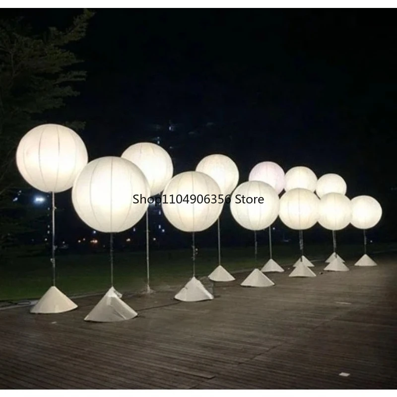

Glowing Standing Light Inflatable Tripod Balloon with Stand