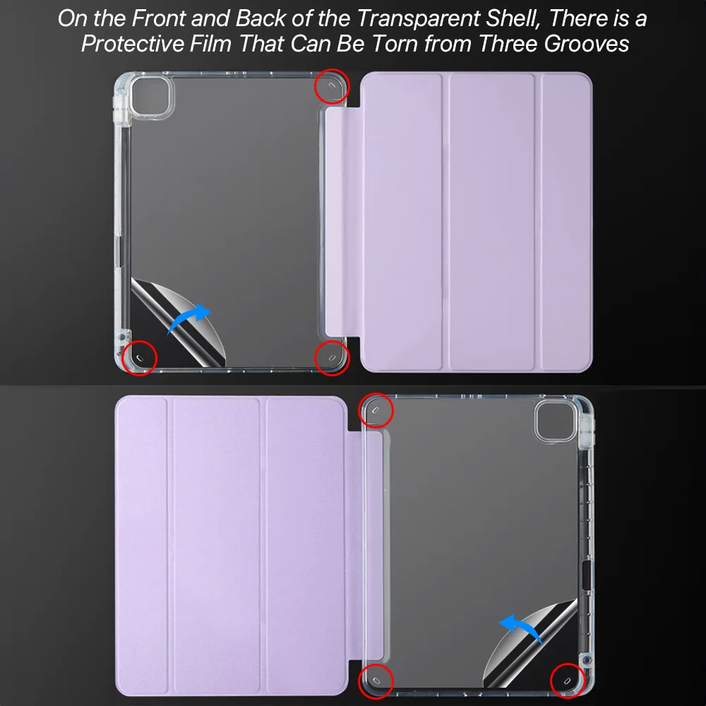 For iPad Case For iPad 10 10th Generation 2024 Pro 13 12.9 11 3th Air 11\