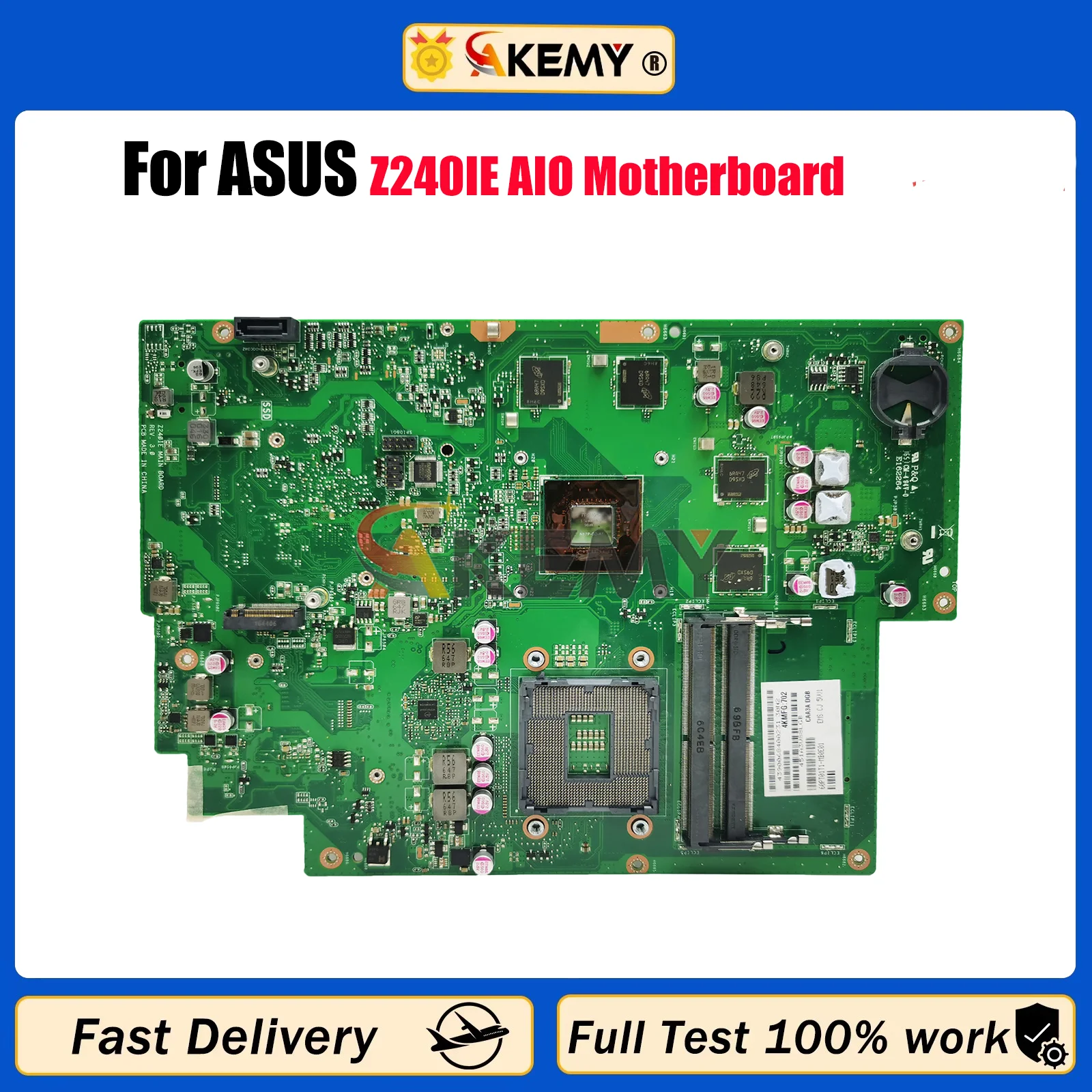 

Материнская плата Z240IE для ASUS Zen AIO Z240I Z240IC Z240IE Z240ICG Z240ICGK, материнская плата в наличии, 100% тестирование, ОК, быстрая доставка, stk