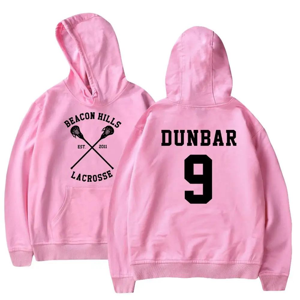 Teen Wolf Hoodie Long Sleeve Women Men Tracksuit Harajuku Streetwear STILINSKI 24 DUNBAR 9 Printed Fashion Clothes Plus Size