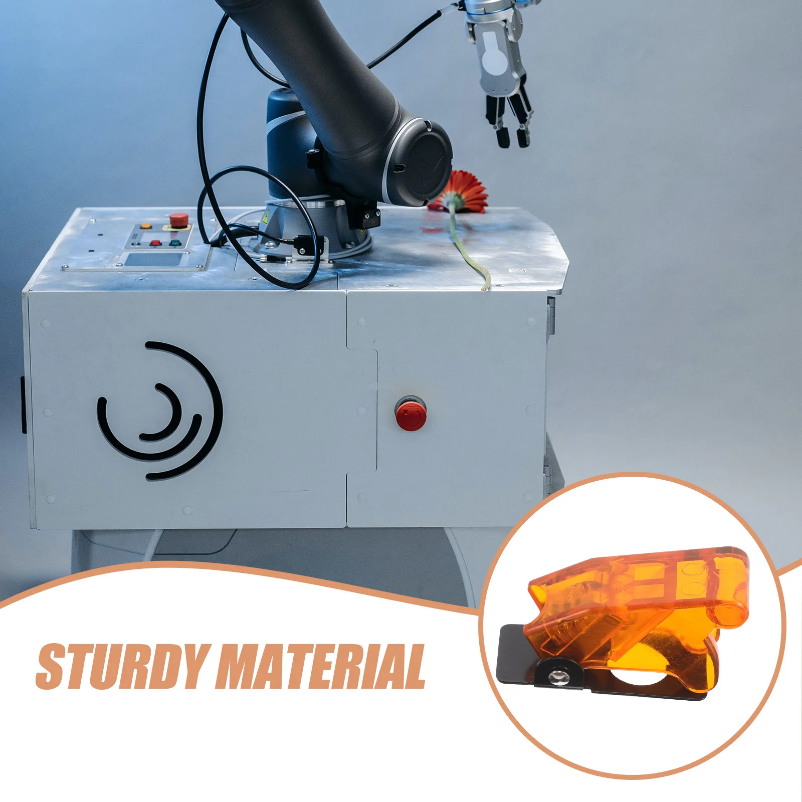 

Universal Car Toggle Switch Cover Plastic Guard for Automotive Replacement Switches Protective Parts Easy-Install Waterproof