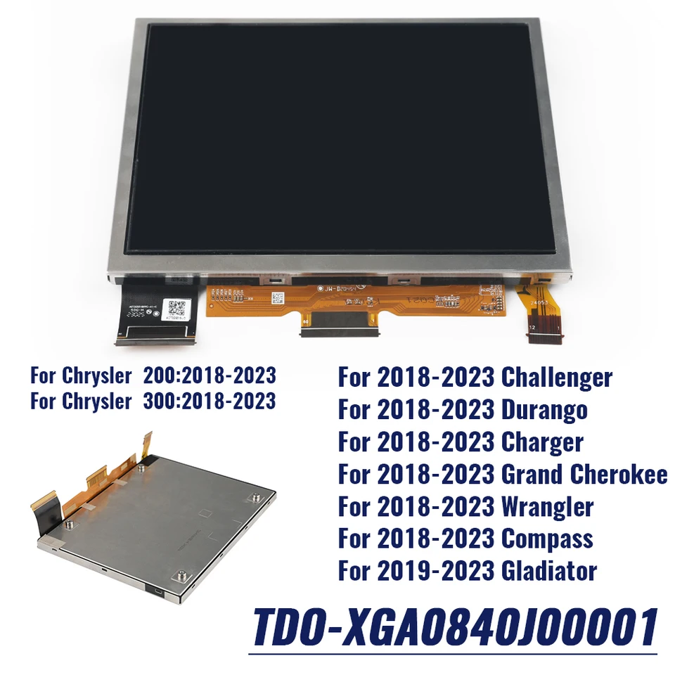Uconnect 4C 8.4 Inch LCD Display for Jeep Dodge RAM 2018-2024